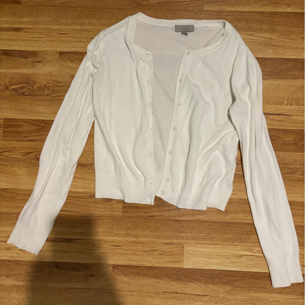 H&M Cream Cardigan